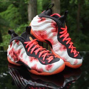 Nike Air Foamposite One Thermal Map